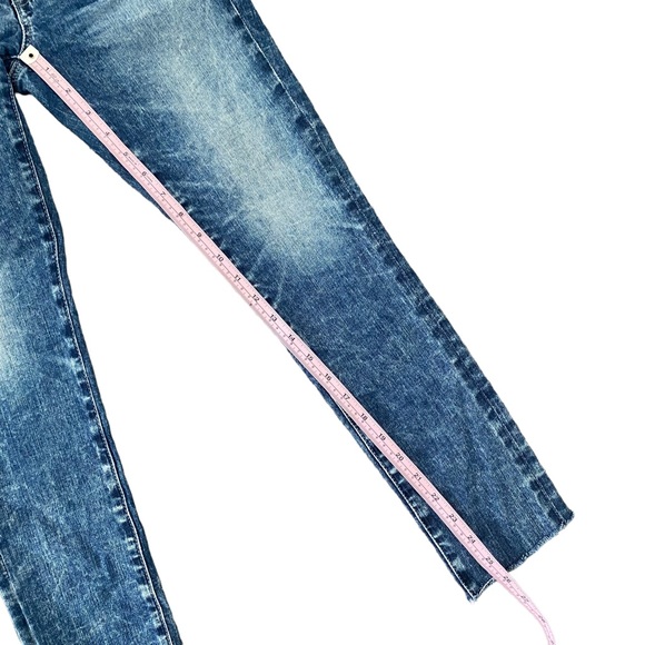 AG The Legging Ankle | Super Skinny Ankle Stonewash Jeans with Raw Hem 26 - Picture 15 of 16